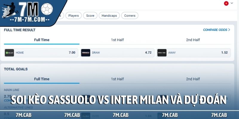Soi kèo Sassuolo vs Inter Milan và dự đoán chuẩn